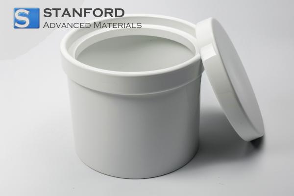 Yttria Stabilized Zirconia Jar with Lid