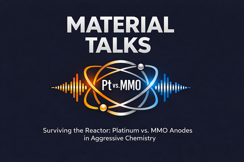 Surviving the Reactor: Platinum vs. MMO Anodes in Aggressive Chemistry