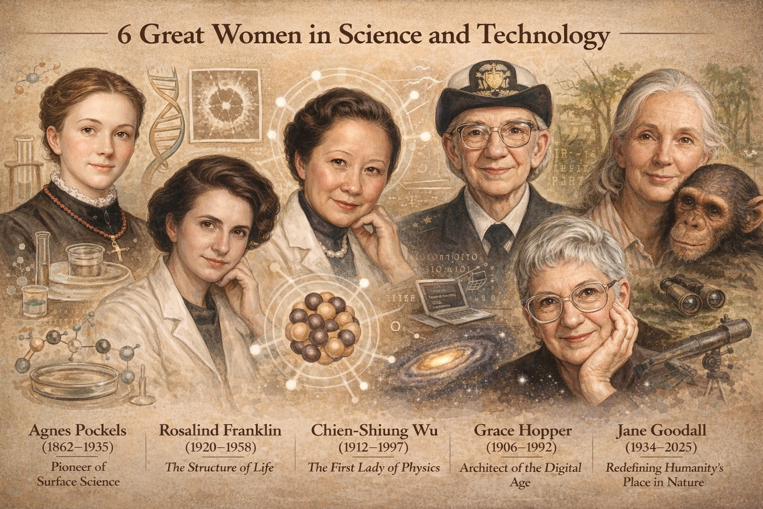 6 Great Women in Science and Technology