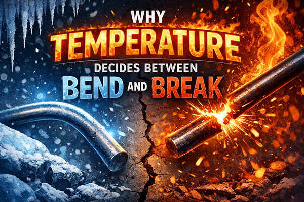 The Critical Threshold: Why Temperature Decides Between Bend and Break
