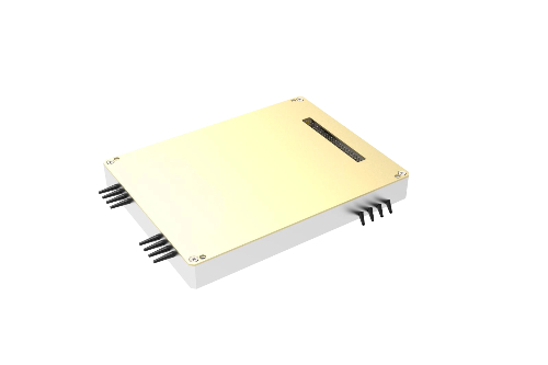 Heterogeneous Integrated Amplifiers