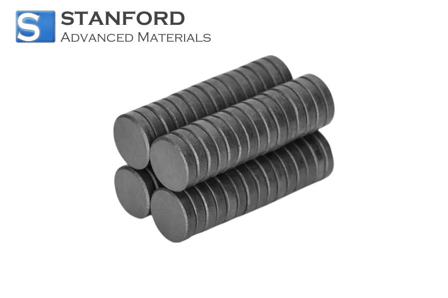 SMG9243 Ceramic/Ferrite Disc Magnet 0.625” dia x 0.25” Thick